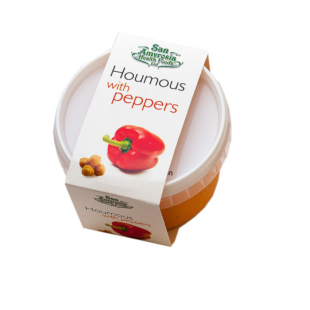 San Amvrosia Houmous With Peppers 228g