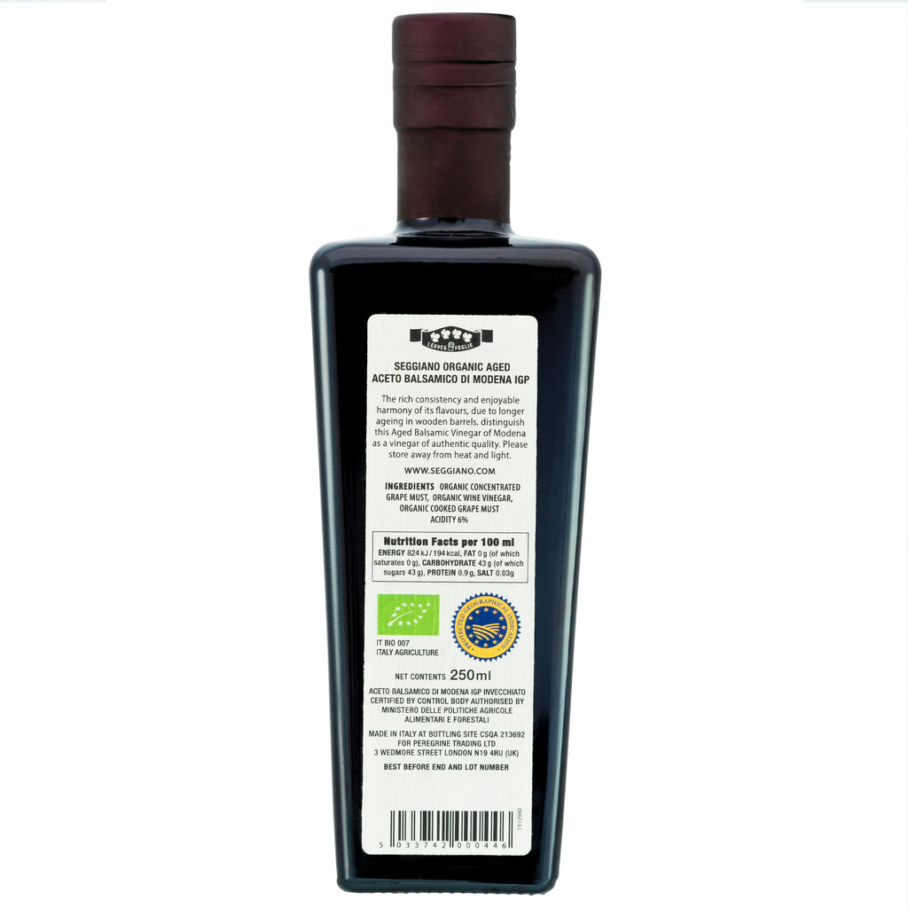 Seggiano Aged Balsamic Vinegar of Modena 250ml