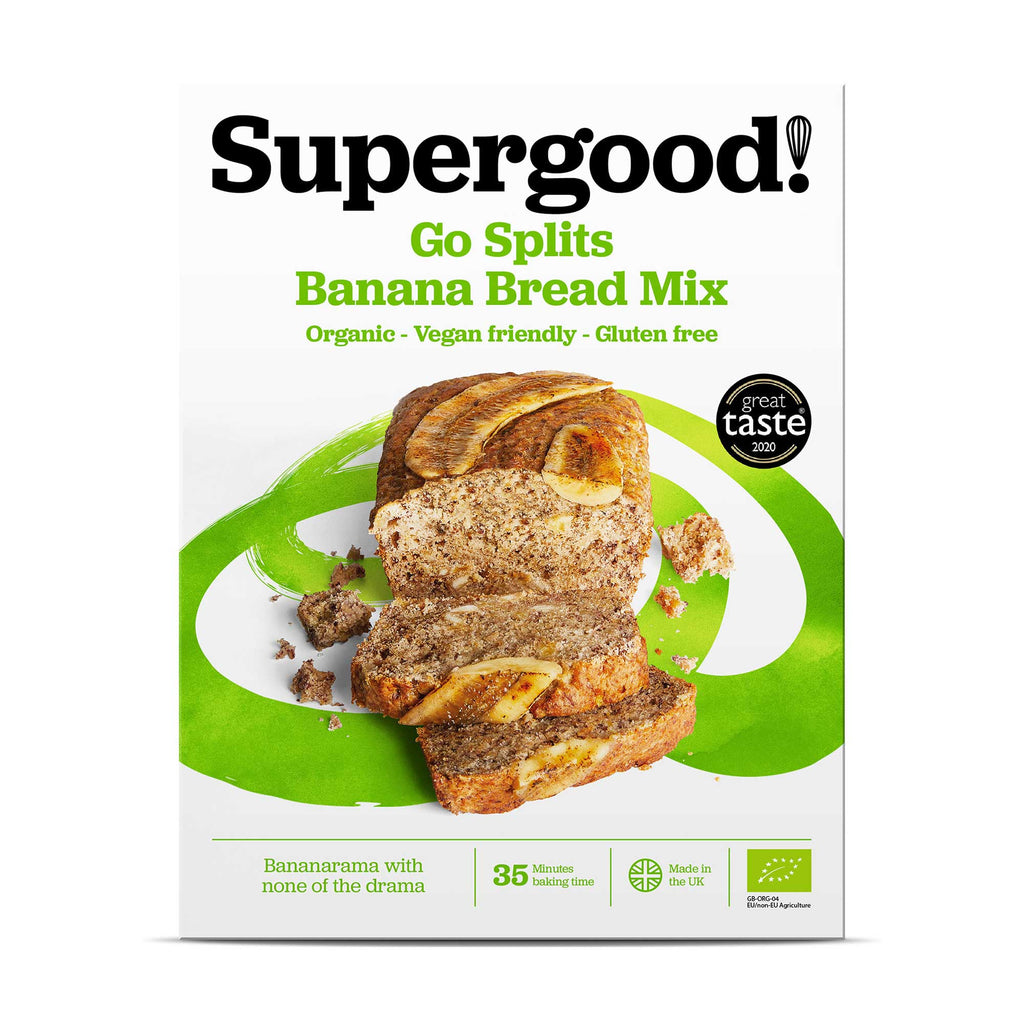Supergood! Go Splits Banana Bread Mix 250g