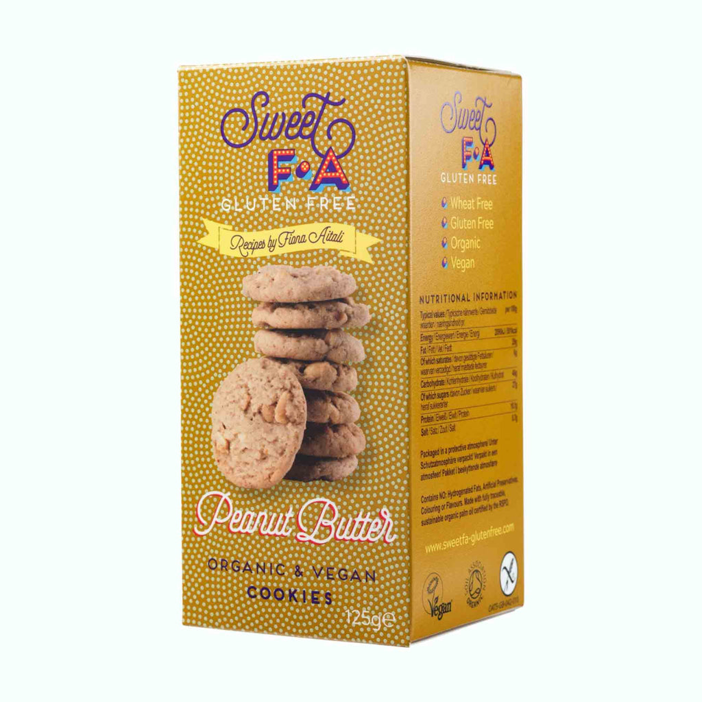 Sweet FA Peanut Butter Cookies 125g