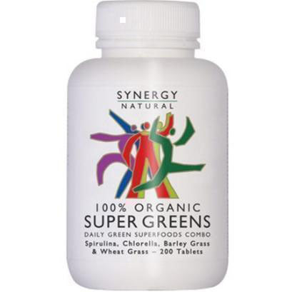 Synergy Natural Super Greens 200 tabs