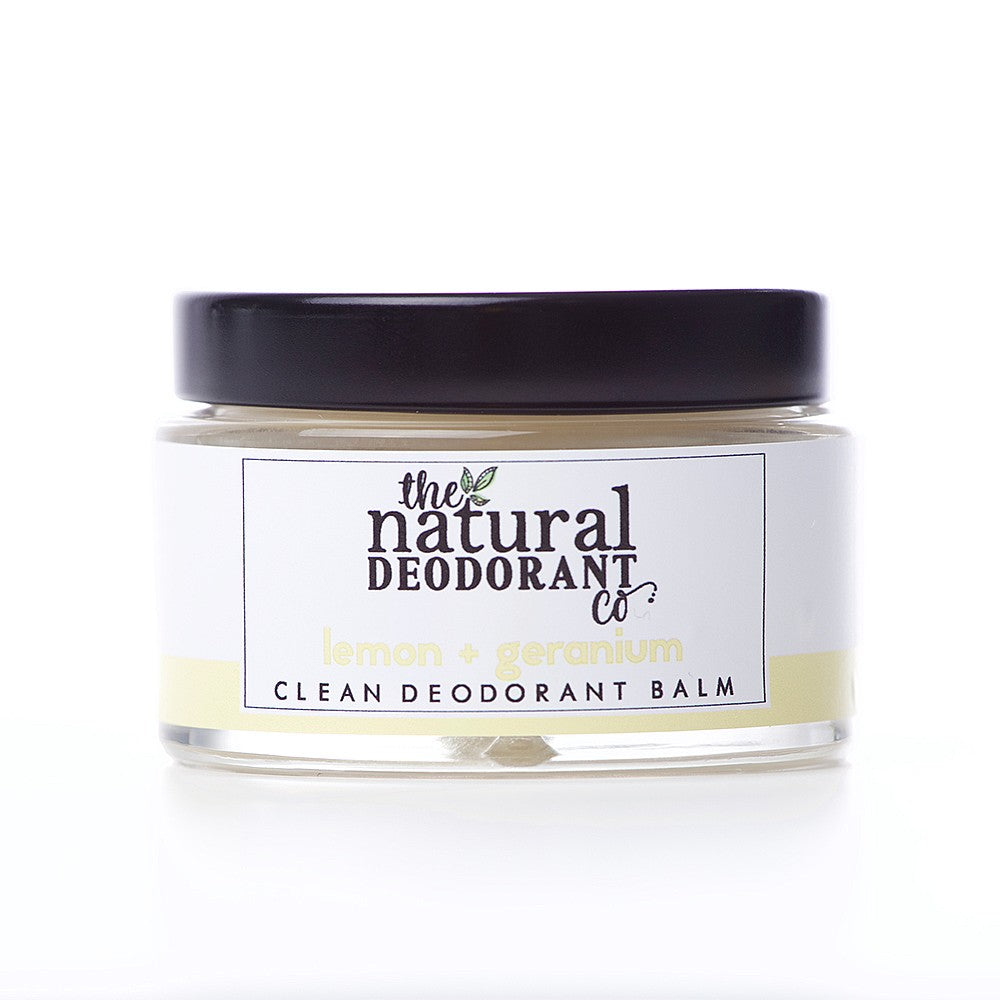 The Natural Deodorant Co. Clean Deodorant Balm lemon + geranium 55g