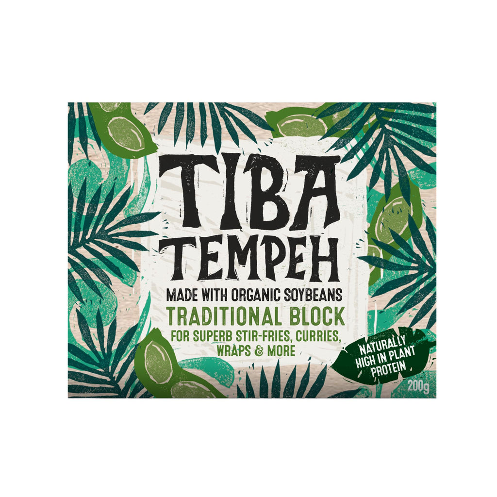 Tiba Tempeh Traditional Block 200g