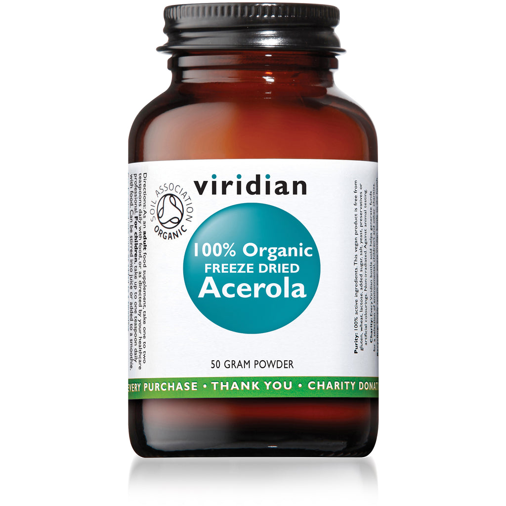 Viridian Acerola Vit C 50g