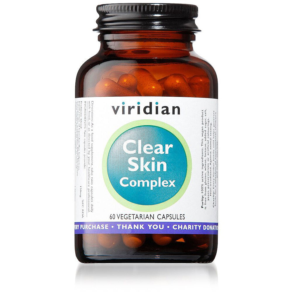 Viridian Clear Skin Capsules 60 caps