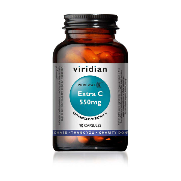Viridian Extra C 550mg 90 caps | Planet Organic
