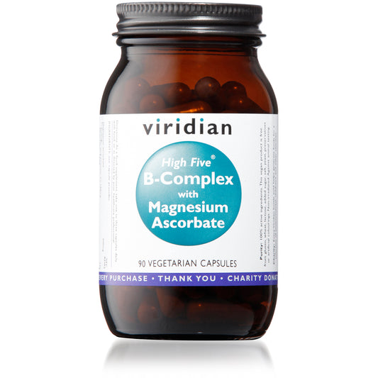Viridian High Five B Complex With Magnesium Ascorbate 90 caps