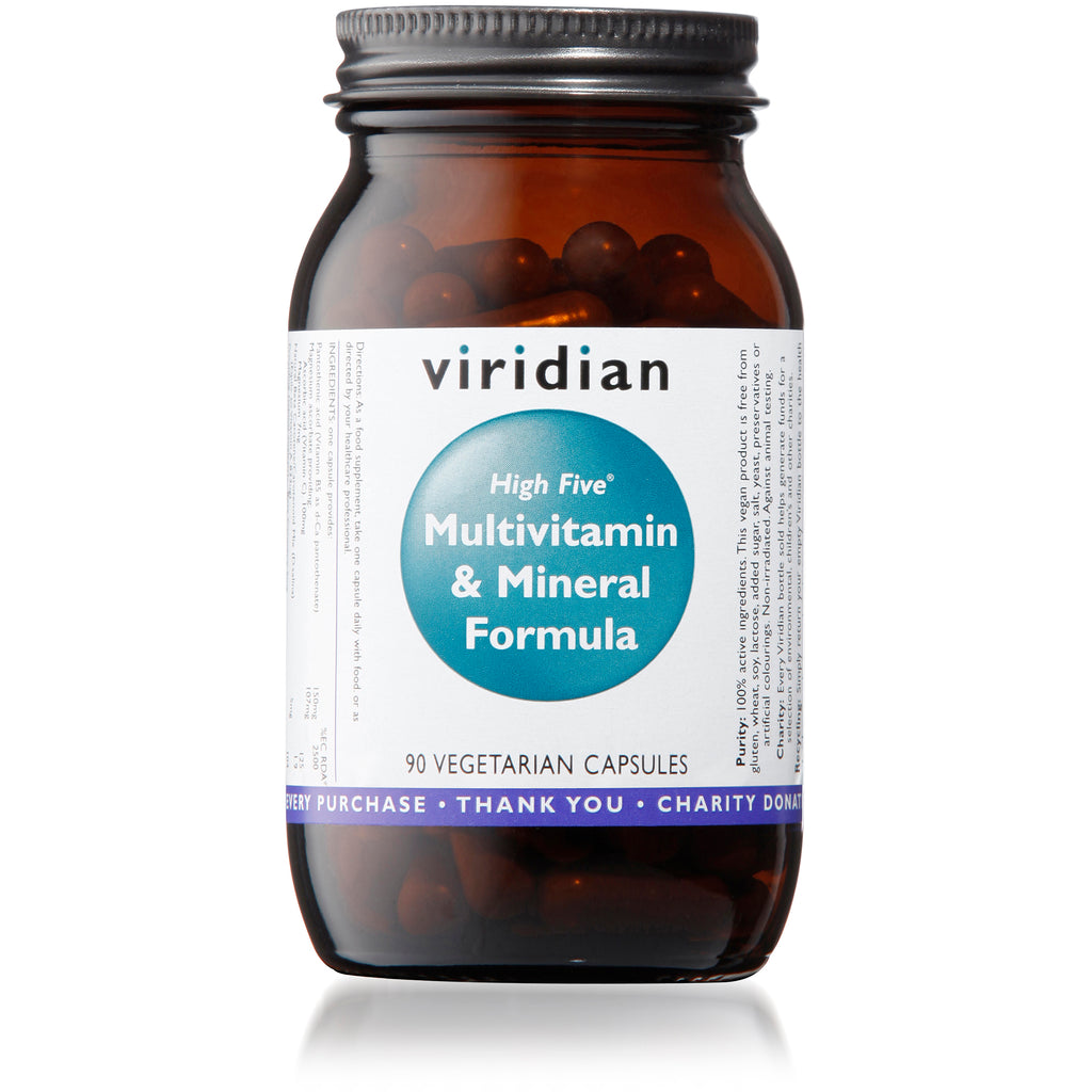 Viridian High Five Multivitamin & Mineral Formula 90 caps