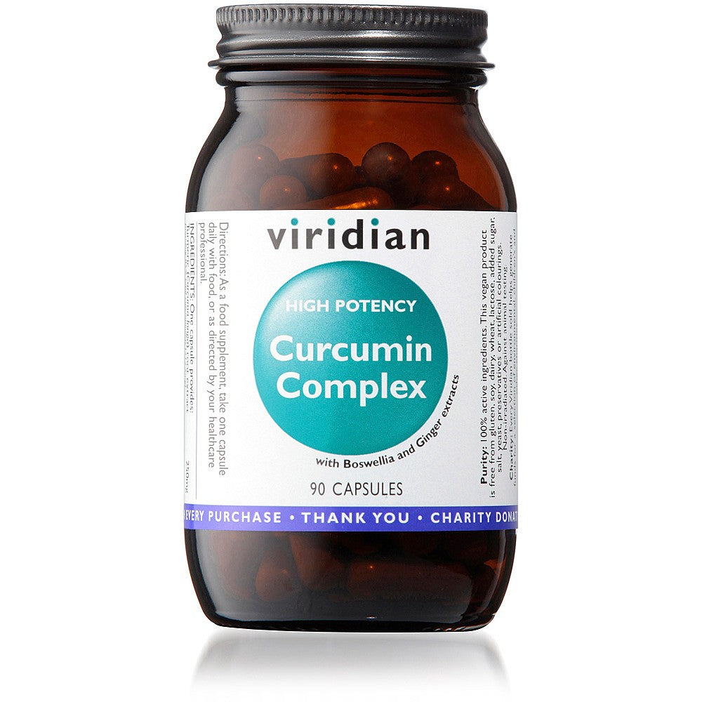 Viridian High Potency Curcumin Complex 90 capsules