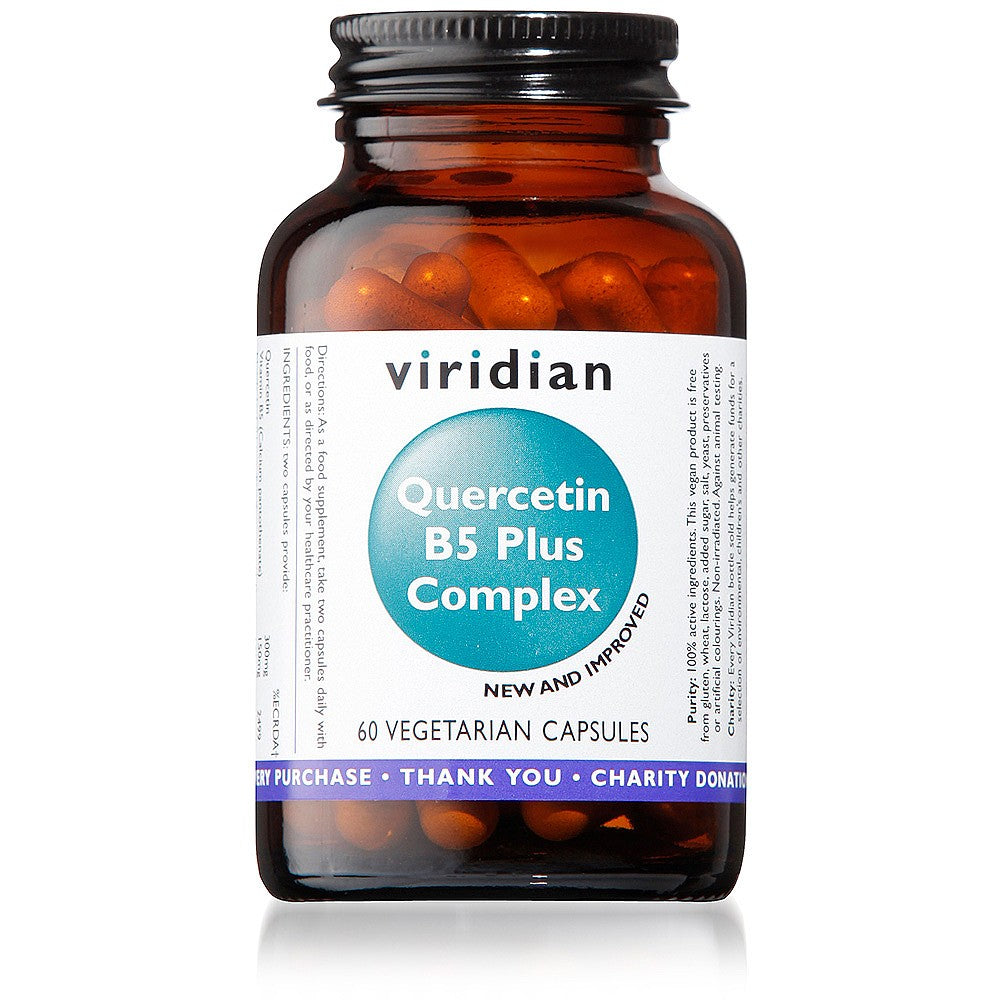 Viridian Quercetin B5 Plus Complex 60 capsules