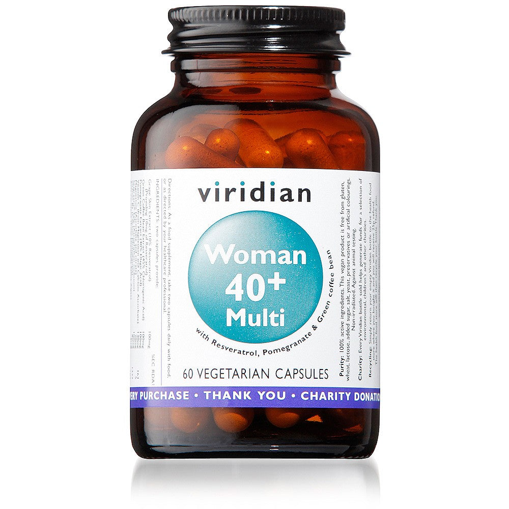 Viridian Women's 40+ Multivitamin and Mineral 60 capsules