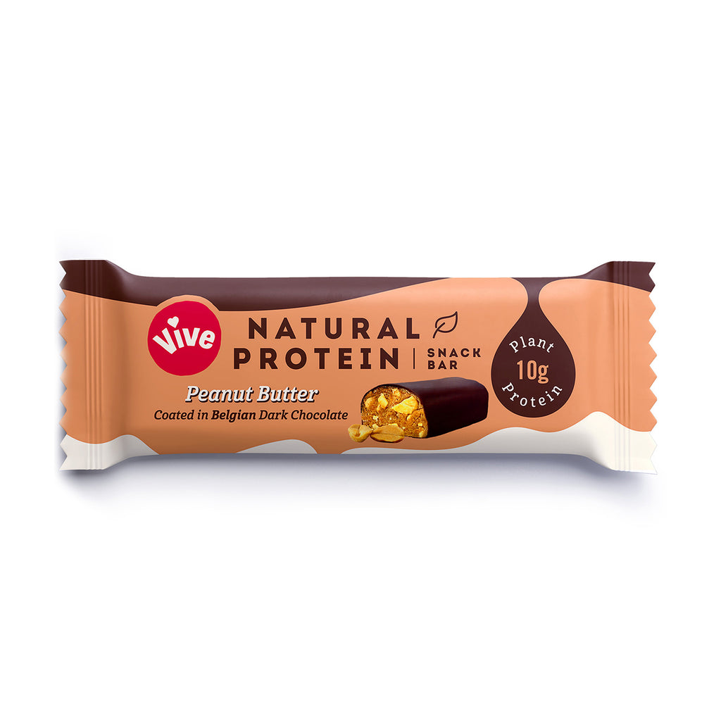 Vive Dark Chocolate Peanut Butter Protein Bar 49g
