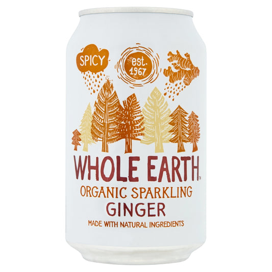 Whole Earth Sparkling Ginger Drink 330ml