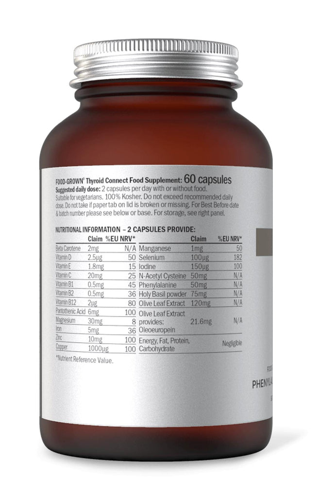 Wild Nutrition Food-Grown Thyroid Connect 60 caps