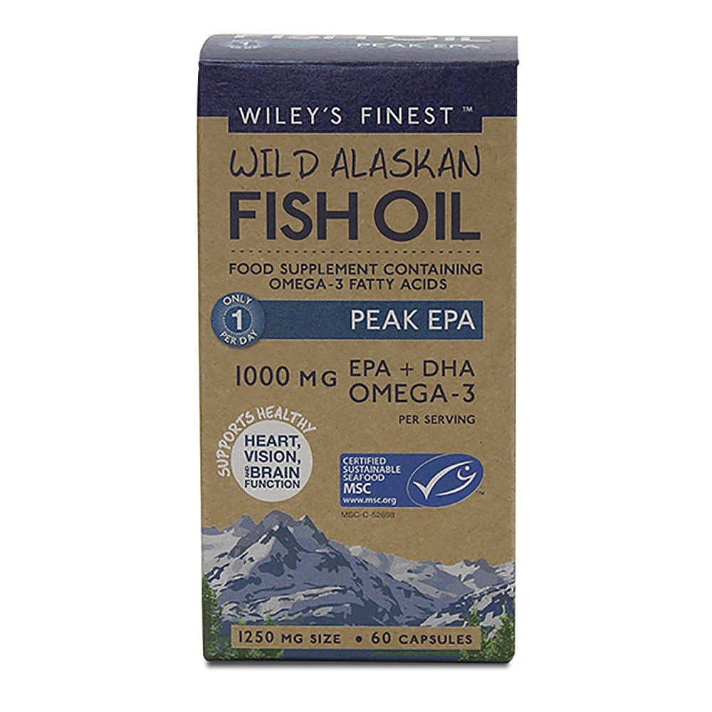 Wiley's Finest Peak EPA Omega-3 60 caps