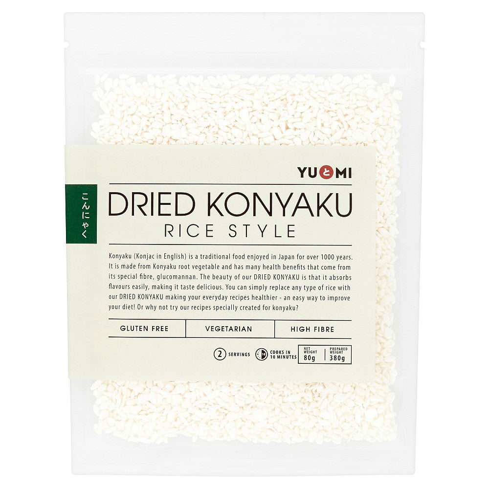 Yu&Mi Dried Konyaku - Rice Style 80g